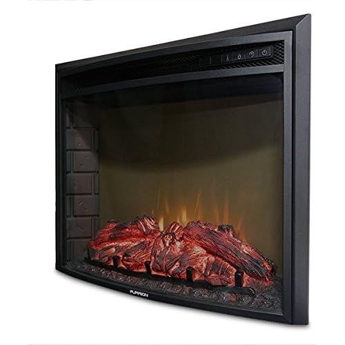  Furrion 26” Curved Glass Electric Fireplace