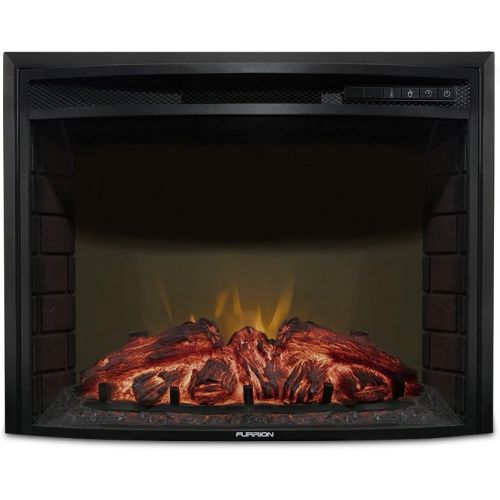  Furrion 26” Curved Glass Electric Fireplace