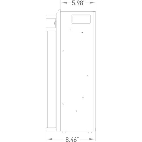  Furrion 26” Curved Glass Electric Fireplace