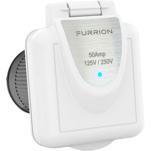  Furrion Ltd 50 A 125250 Inlet Square, Black F52INS-BS