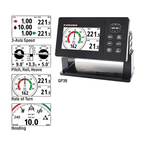  Furuno USA SXC21 Sat. Compass, 4 Antenna, Nmea 0183