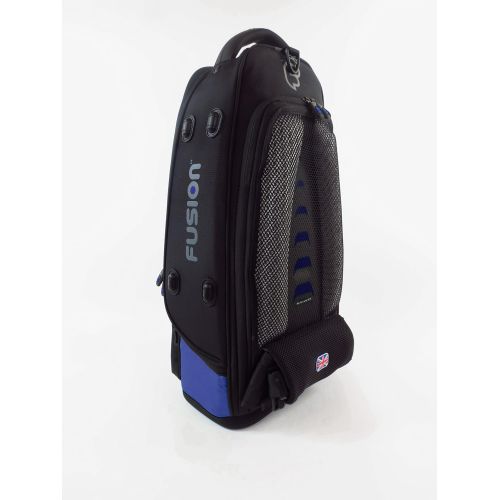  Fusion Premium Series (FB-PW-01-B) - Alto Saxophone Gig Bag, Black/Blue