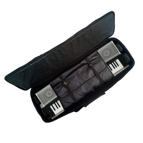  Fusion F3-17 K 4 B Keyboard 04 Gig Bag (49-61 Keys) with Backpack Straps