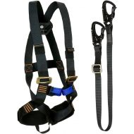 [아마존베스트]Fusion Climb Tactical Edition Kids Commercial Zip Line Kit Harness/Lanyard Bundle FTK-K-HL-02