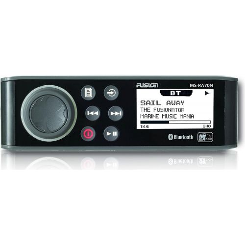  Fusion Entertainment MS-RA70N Marine Entertainment System with Bluetooth with NMEA 2000 compatibility