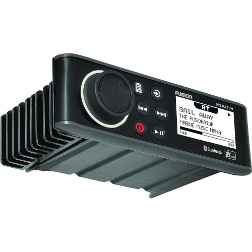  [아마존베스트]Fusion Entertainment MS-RA70N Marine Entertainment System with Bluetooth with NMEA 2000 compatibility