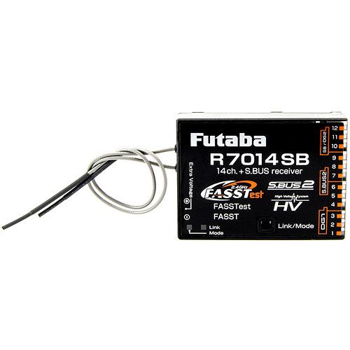  Futaba 18MZH 2.4GHz FASST Heli Spec Radio System w/ R7014SB Receiver