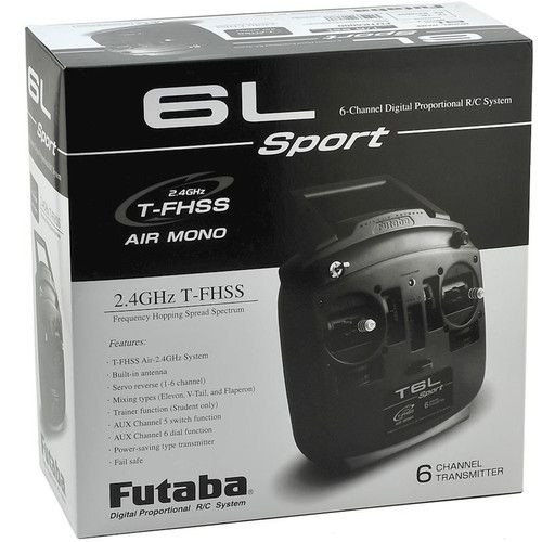  Futaba T6L Sport 6-Channel RC Transmitter & Receiver