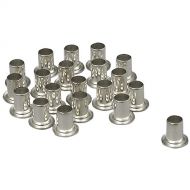 Futaba Nickel-Plated Brass Servo Eyelet Bushings (20-Pack)