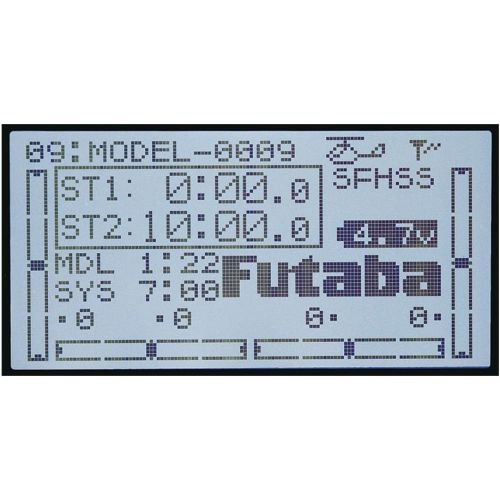  Futaba 8JA 8-Channel 2.4GHz S-FHSS Air Radio Transmitter Mode 2 with R2008SB Receiver