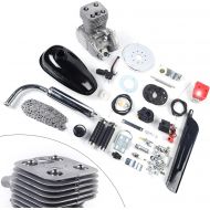 Futchoy 100cc 26 28 Bicycle Engine Kits, Gas Motor Bike Bicycle Motorized 2-Stroke Bike Modified Full Set Petrol Gas Motor Engine Kit