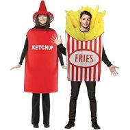 할로윈 용품Future Memories Adult French Fries and Ketchup Costume Set