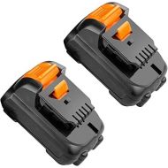 Futurebatt [2-Pack] 12V 4.0Ah High-Output Battery for Dewalt 12V Max (12-Volt) Tools Li-ion Battery DCB120 DCB121 DCB127 DCB122 DCB123 DCB124 DCB127-2