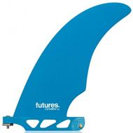 Futures Cutaway 7.5 Longboard Fin - Blue