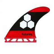 Futures Future Fins Al Merrick AM3 FAM3 Red  Black Surfboard Thruster Fin Set Honeycomb Hexcore