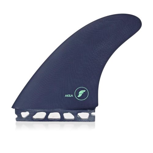  New Futures Surf Akila Fiberglass Twin Fin Set Glass Purple