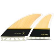 Futures Fins - Controller HC Quad - Bamboo/Brown