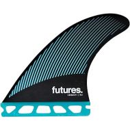 Futures R4 Legacy Thruster Fin Set Teal/Black