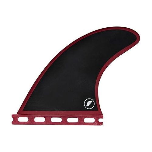  Futures P6 Legacy Thruster Fin Set Burgundy/Black