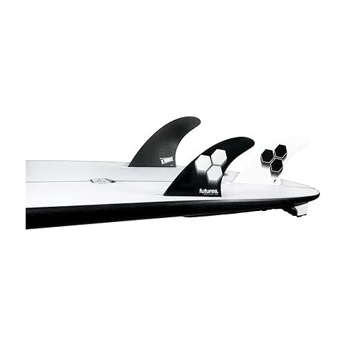  Future Fins AM2 Hexcore Black/White Al Merrick Surfboard Thruster Fin Set