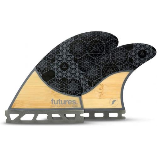  Futures Fins - Rasta HC Quad - Bamboo/Grey