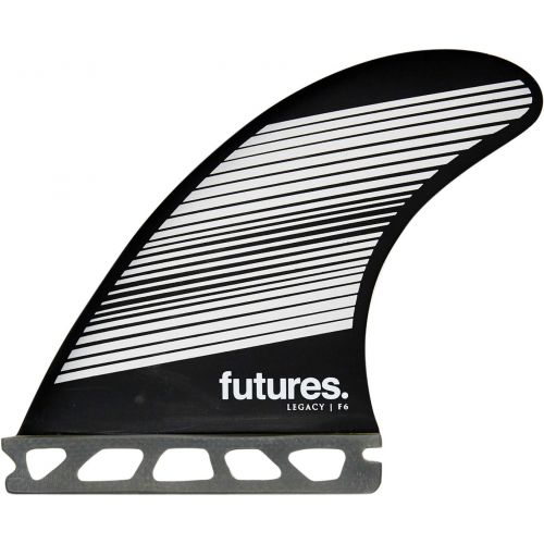  Future Fins Futures F6 Legacy Thruster Fin Set Gray/Black