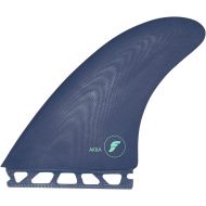 Futures Akila Fiberglass Fin One Size Dark Purple/Mint