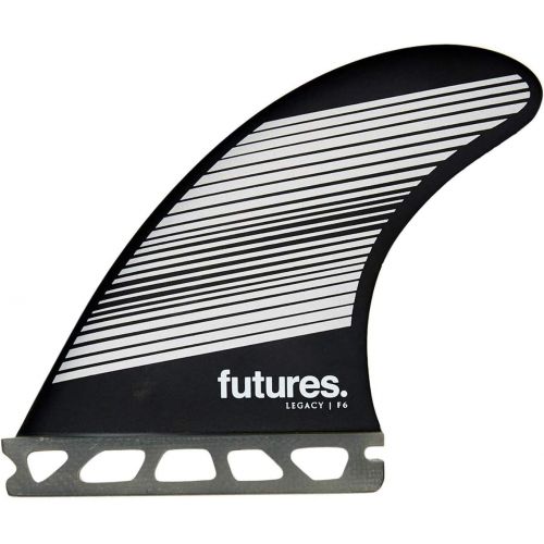  Future Fins Futures F6 Legacy Five Fin Set Gray/Black