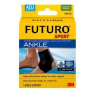 Futuro Sport Moisture Control Ankle Support, Moderate Support, Adjust to Fit