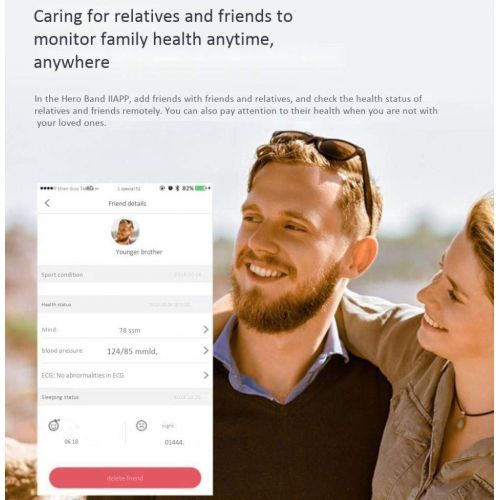  Futursd Aktivitats-Tracker Smart-Armband mit Schrittzahler Herzfrequenz-Blutdruckmessgerat Schlaf-Monitor IP67 Wasserdicht Anruf SMS fuer Manner Frauen Kinder Kompatibel fuer Android