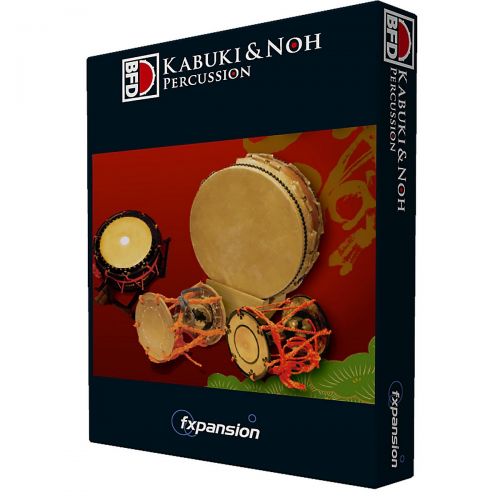  Fxpansion},description:Combining the emotions, grandeur and mystery of Kabuki and Noh performances with the reverberations of tapped hand drums, Kabuki & Noh Percussion features 56