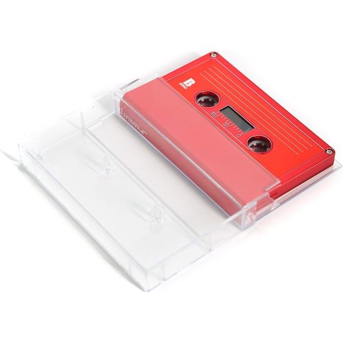  [아마존베스트]FYDELITY Blank Cassette Mixed Tape C-60 Audio 60-Min 10 Pack: Red Steel Chrome