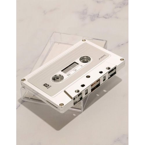  [아마존베스트]Fydelity Blank Cassette Mixed Tape C-60 Audio 60-Min 10 Pack: Silver Chrome