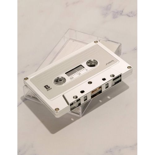  [아마존베스트]Fydelity Blank Cassette Mixed Tape C-60 Audio 60-Min 10 Pack: Silver Chrome