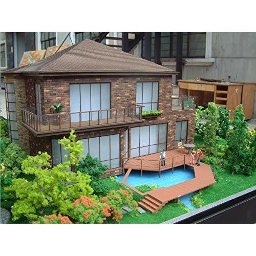  [아마존베스트]About 30pcs Mixed Model Trees 1.5-6 inch(4 -16 cm), Diorama Models, Model Train Scenery, Architecture Trees, Model Railroad Scenery with No Stands