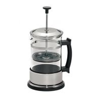 G&H Tea Services 4-Cup Dimbula Tea and Coffee Press Pot, Chrome