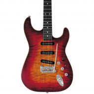 G&L S-500 Deluxe Electric Guitar Cherry Burst