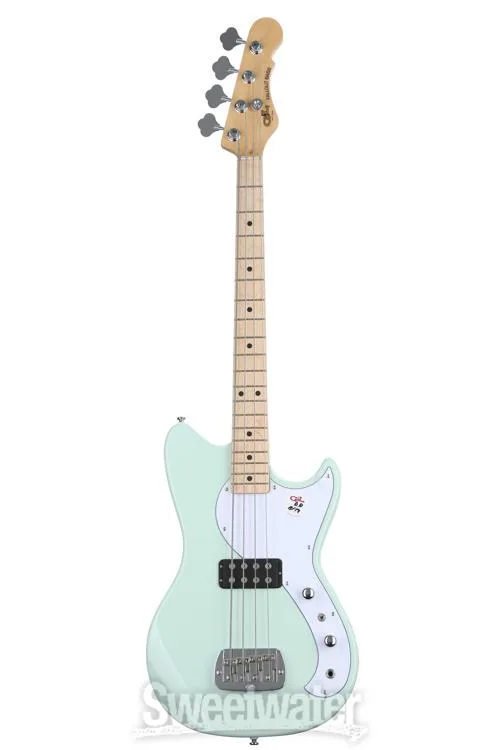  G&L Tribute Fallout Short Scale Bass Guitar - Surf Green