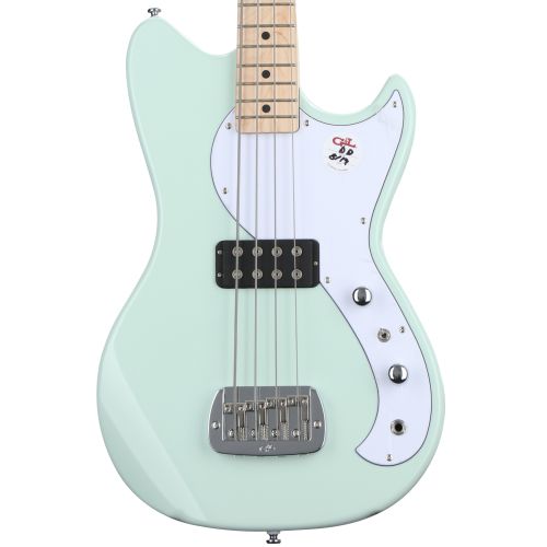  G&L Tribute Fallout Short Scale Bass Guitar - Surf Green