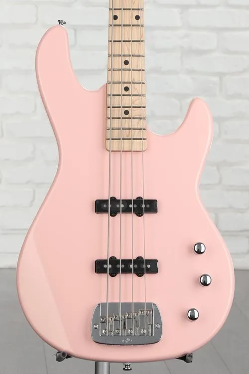 G&L Tribute JB-2 Bass Guitar - Shell Pink