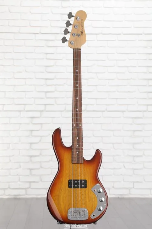  G&L CLF Research L-1000 Bass Guitar - Old School Tobacco Sunburst