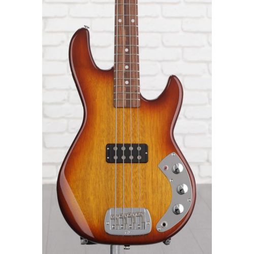  G&L CLF Research L-1000 Bass Guitar - Old School Tobacco Sunburst