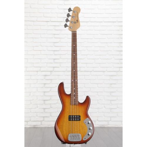  G&L CLF Research L-1000 Bass Guitar - Old School Tobacco Sunburst