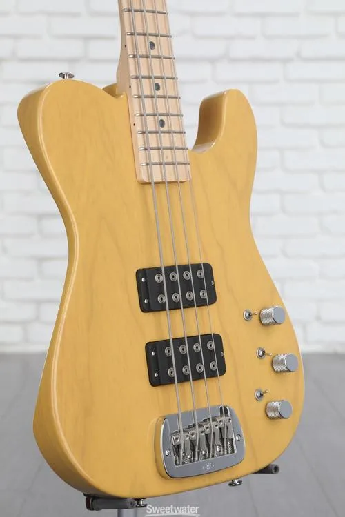  G&L ASAT Electric Bass Guitar - Butterscotch Blonde