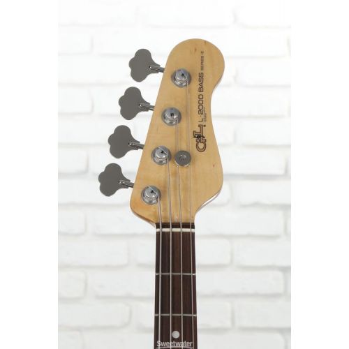  G&L CLF Research L-2000 Bass Guitar - Graphite Metallic