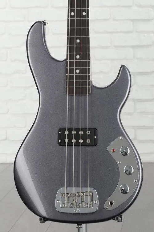 G&L CLF Research L-1000 Bass Guitar - Graphite Metallic