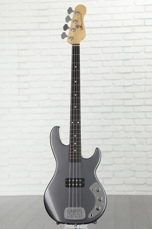  G&L CLF Research L-1000 Bass Guitar - Graphite Metallic