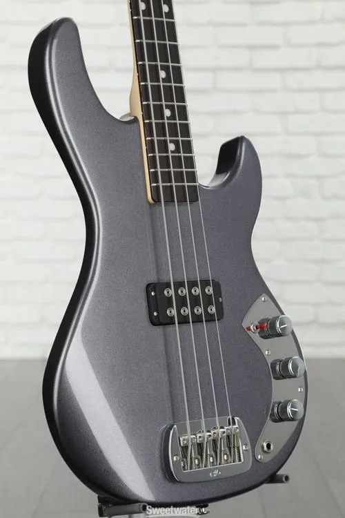  G&L CLF Research L-1000 Bass Guitar - Graphite Metallic