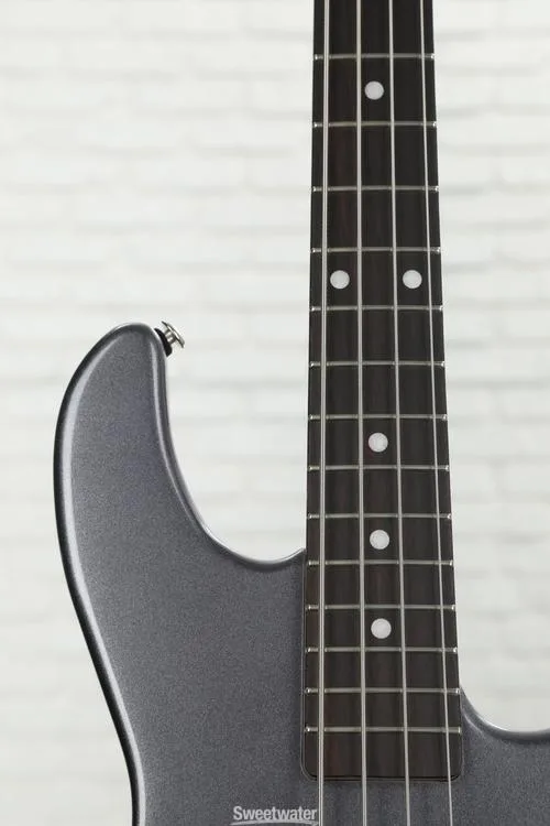  G&L CLF Research L-1000 Bass Guitar - Graphite Metallic