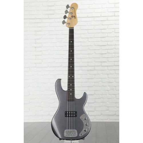  G&L CLF Research L-1000 Bass Guitar - Graphite Metallic